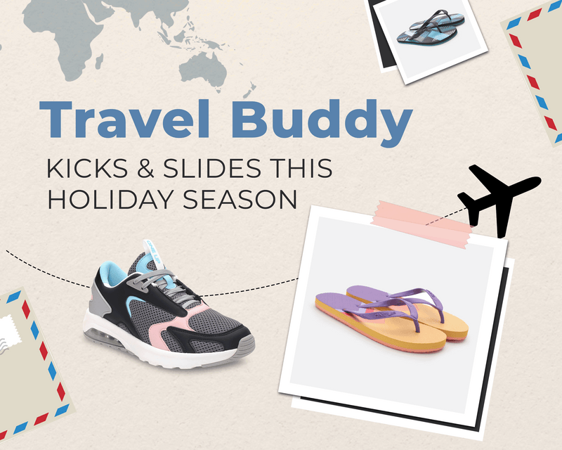 Your travel buddy kicks and slides this Holiday Season