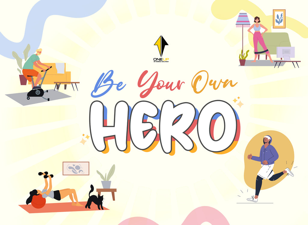 BE YOUR OWN HERO: UNLEASH YOUR INNER HERO WITH ONE UP SHOES!