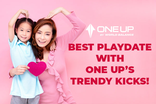 Gear Up Your Kids for the Best V-Day Playdate with One Up's Trendy Kicks!